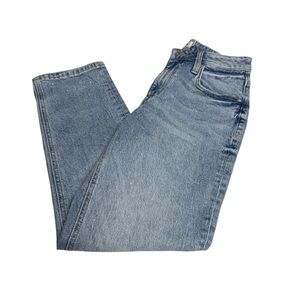 Edgely size 4 slim straight ankle high rise jeans with sparkles